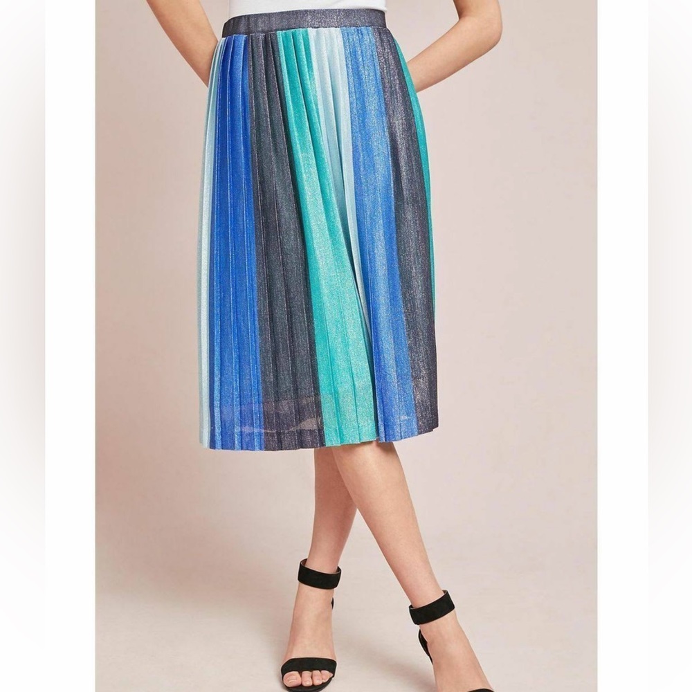 Small Maeve by Anthropologie Pleated Skirt